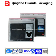 Transparent Plastic Garment Ziplock Bag with Custom Logo